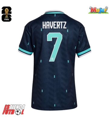 Alemania Kai Havertz #7 Segunda Equipación Mujer Mundial 2026 Manga Corta